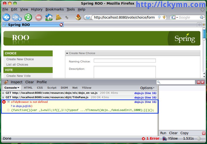 dojo JS Toolkit Error dojo JS Toolkit Error