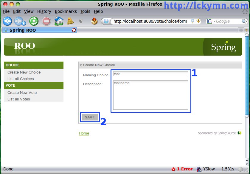 Fill in the Form -> Save Fill in the Form -> Save