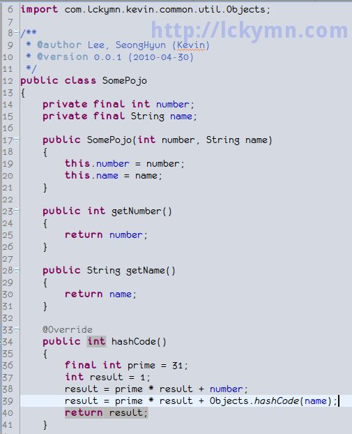 02 Objects.hashCode 02 Using Class as qualifier to use hashCode works.